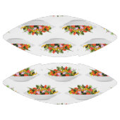 もっと食べの植物の生鮮サラダ動機レタリング アメリカンフットボール (パネル)