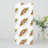 もっと食べの植物の生鮮サラダ動機レタリング セーブザデート (スタンド正面)