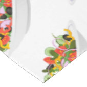 もっと食べの植物の生鮮サラダ動機レタリング テーブルクロス (アングル)