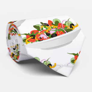 もっと食べの植物の生鮮サラダ動機レタリング ネクタイ