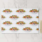 もっと食べの植物の生鮮サラダ動機レタリング ペーパーパッド (インサイチュ)