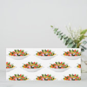 もっと食べの植物の生鮮サラダ動機レタリング メニュー (スタンド正面)