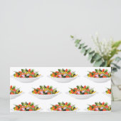 もっと食べの植物の生鮮サラダ動機レタリング メニュー (スタンド正面)