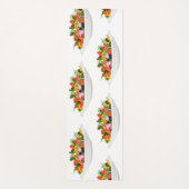 もっと食べの植物の生鮮サラダ動機レタリング ヨガマット (正面)