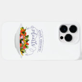 もっと食べの植物の生鮮サラダ動機レタリング Case-Mate iPhoneケース (裏面 (横))