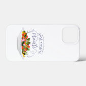 もっと食べの植物の生鮮サラダ動機レタリング Case-Mate iPhoneケース (裏面 (横))