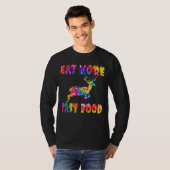 もっと食べ速い食品絞り染めディアハンタークリエイティブ胡 Tシャツ (正面フル)