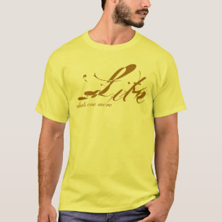 もっと1であるか何ライト-カスタマイズ Tシャツ