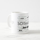 もっと…だから！トラブル。コーヒーマグ コーヒーマグカップ (正面左)