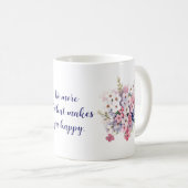 "もっと…" – 幸せ開花コーヒーマグ コーヒーマグカップ (正面右)