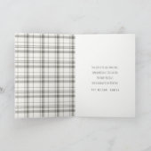 もつれおもしろいたワーキングクリスマスライトキャットギフト シーズンカード (内部)