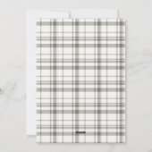 もつれおもしろいたワーキングクリスマスライトキャットギフト シーズンカード (裏面)