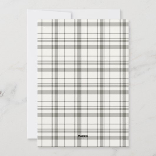 もつれおもしろいたワーキングクリスマスライトキャットギフト シーズンカード (裏面)