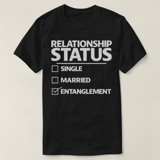 もつれおもしろい人間関係状態エンタおもしろいー Tシャツ (デザイン正面)