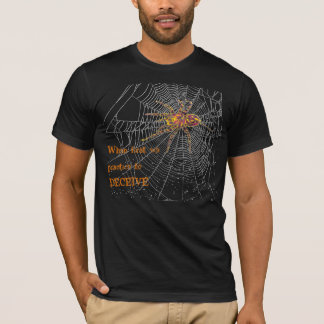 もつれさせたくもの巣、時欺くべき最初wepractice tシャツ