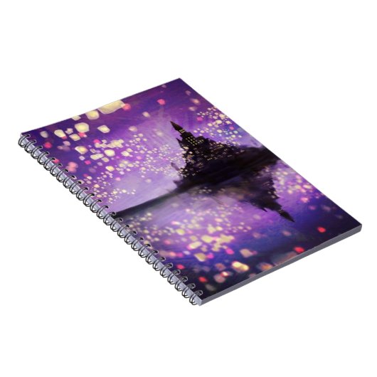 もつれさせた映画城のノート(80ページB&W) ノートブック (右側)