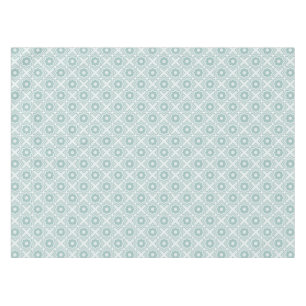 もつれさせた格子パターン テーブルクロス