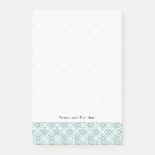 もつれさせた格子パターン ポストイット (正面)