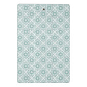 もつれさせた格子パターン ミニクリップボード (裏面)