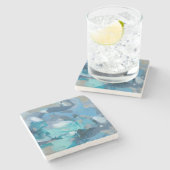 もつれさせる ストーンコースター (横)