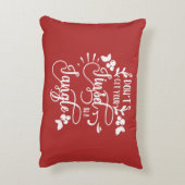 もつれたクリスマスに金髪を取らないで アクセントクッション (裏面(縦))