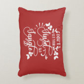 もつれたクリスマスに金髪を取らないで アクセントクッション (正面(垂直))