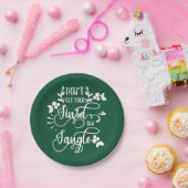 もつれたクリスマスに金髪を取らないで ペーパープレート (パーティー)