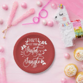 もつれたクリスマスに金髪を取らないで ペーパープレート (パーティー)