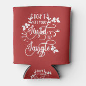 もつれたクリスマスに金髪を取らないで 缶クーラー (正面)