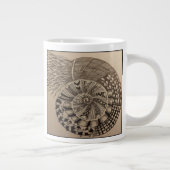 もつれたコーヒーマグ ジャンボコーヒーマグカップ (右)