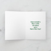 もつれたティンセル シーズンカード (内部)