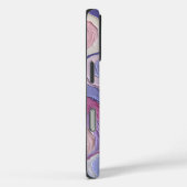 もつれたパステル波 Case-Mate iPhoneケース (裏面 / 右)