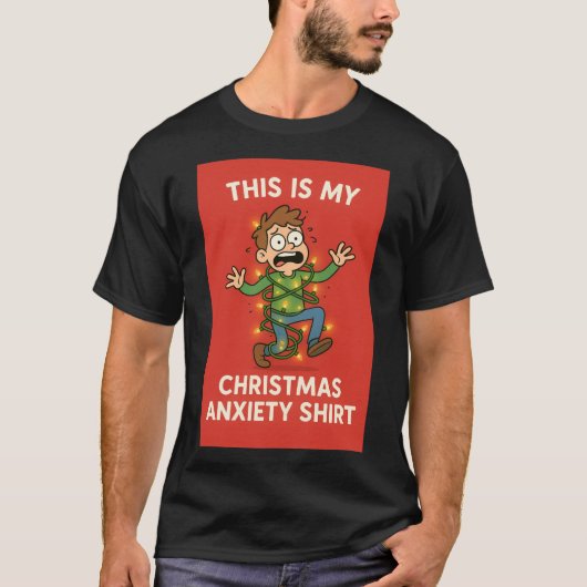 もつれたホリデーメルトダウン Tシャツ (正面)