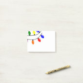 もつれたライトのポストイットノート ポストイット (デスク上)