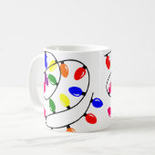 もつれたライト コーヒーマグカップ (正面左)