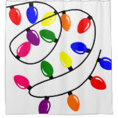 もつれたライト シャワーカーテン (正面)