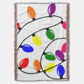 もつれたライト スローブランケット (正面縦)