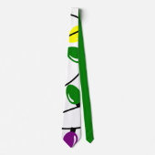 もつれたライト ネクタイ (正面)