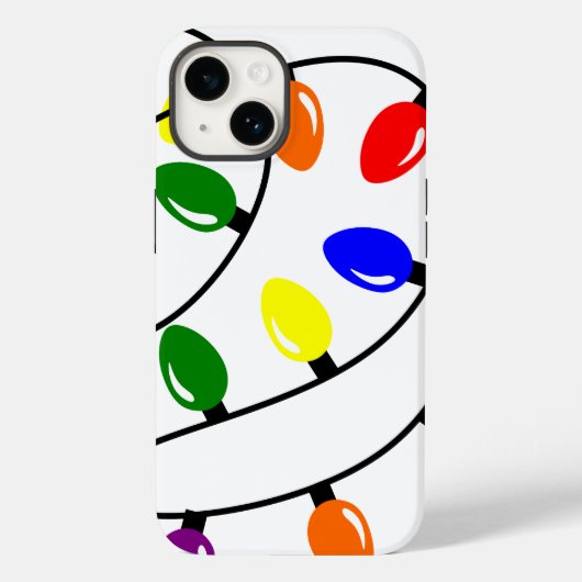 もつれたライト Case-Mate iPhoneケース (裏面)