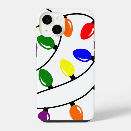 もつれたライト iPhoneケース (裏面)