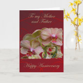 もつれたラン 親の記念カード カード (黄色い花)