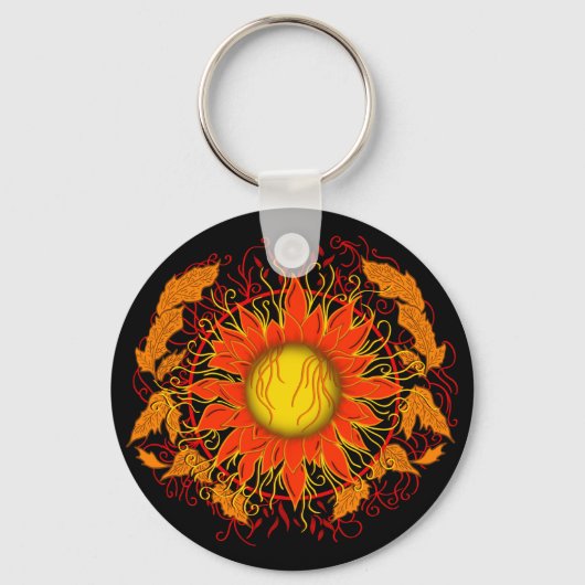 もつれた太陽 キーホルダー (正面)