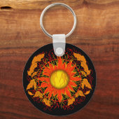 もつれた太陽 キーホルダー (正面)