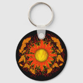 もつれた太陽 キーホルダー (裏面)