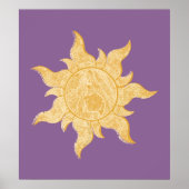 もつれた太陽 ポスター (正面)