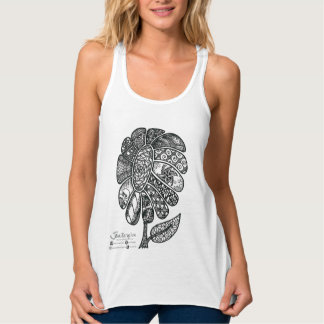 もつれた花 タンクトップ