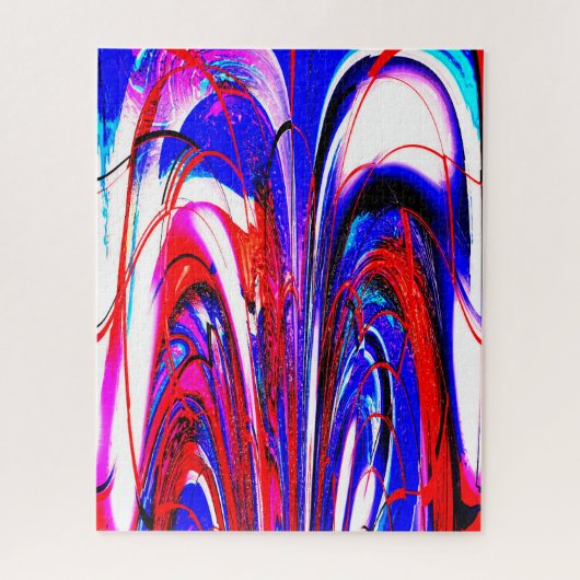 もつれた芸術 ジグソーパズル (縦)