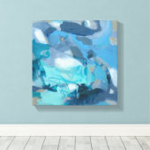 もつれた キャンバスプリント (インサイチュ (ウッドフロア))