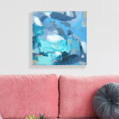 もつれた キャンバスプリント (インサイチュ (リビング))