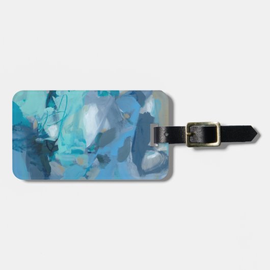 もつれた ラゲッジタグ (正面横)